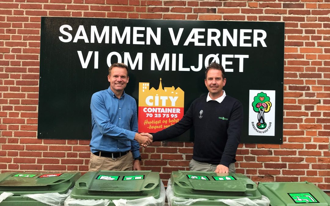 Golfklub går forrest med sortering af affald